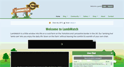 Desktop Screenshot of lambwatch.co.uk